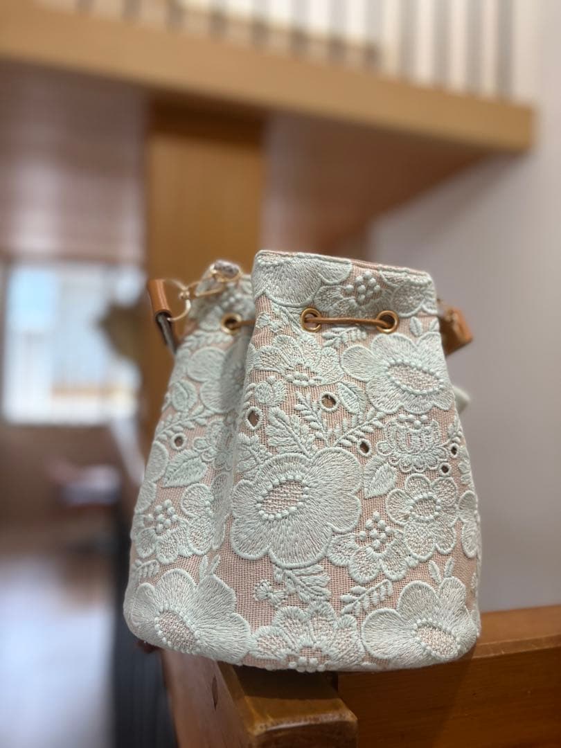 ミナペルホネン▫︎ハンドメイド▫︎マール巾着bag