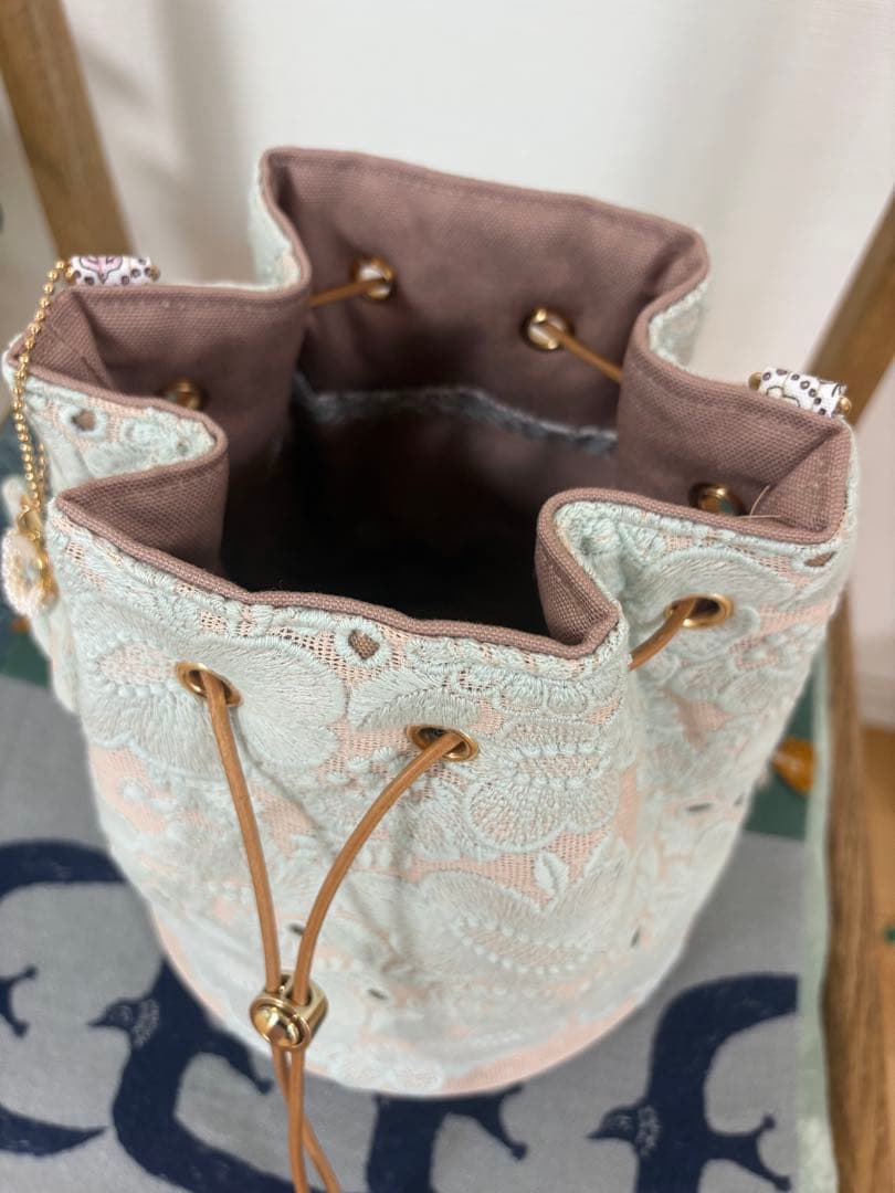 ミナペルホネン▫︎ハンドメイド▫︎マール巾着bag