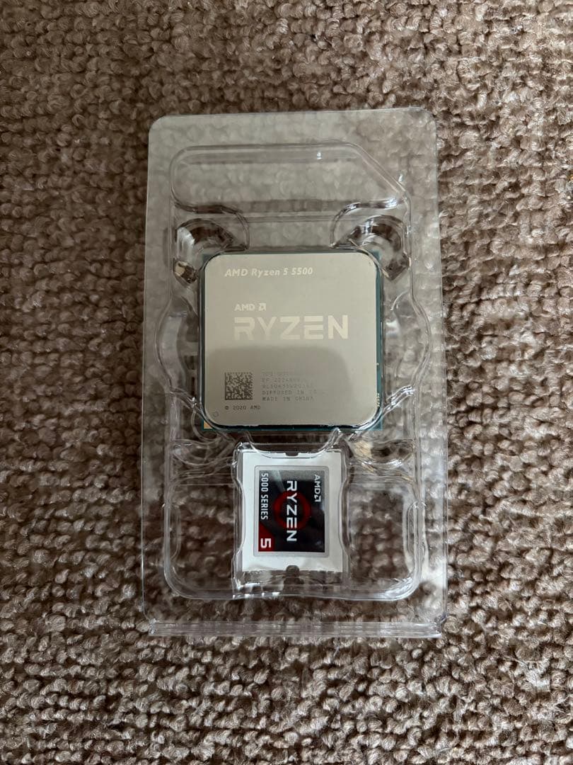 AMD Ryzen 5 5000シリーズ 5500BOX CPU 冷却ファン