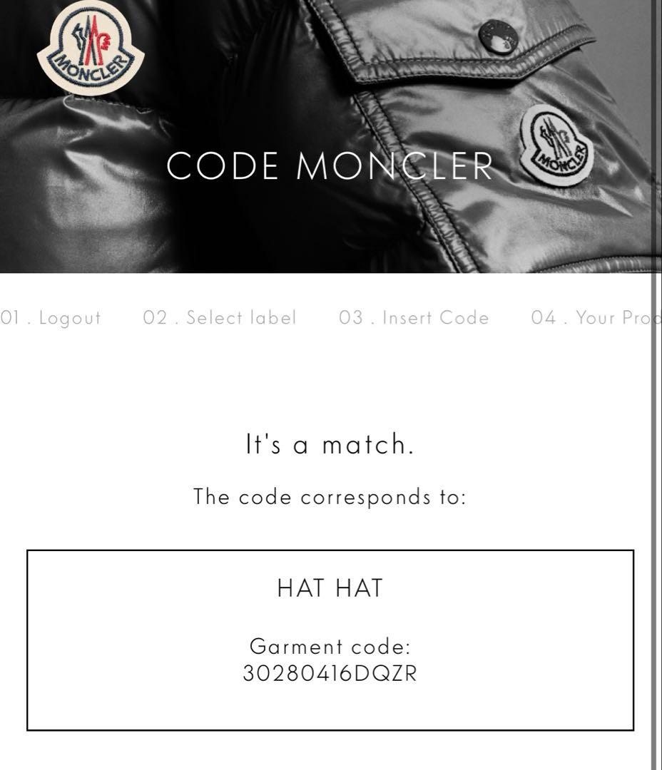 MONCLER ニット帽 モンクレール ビーニー