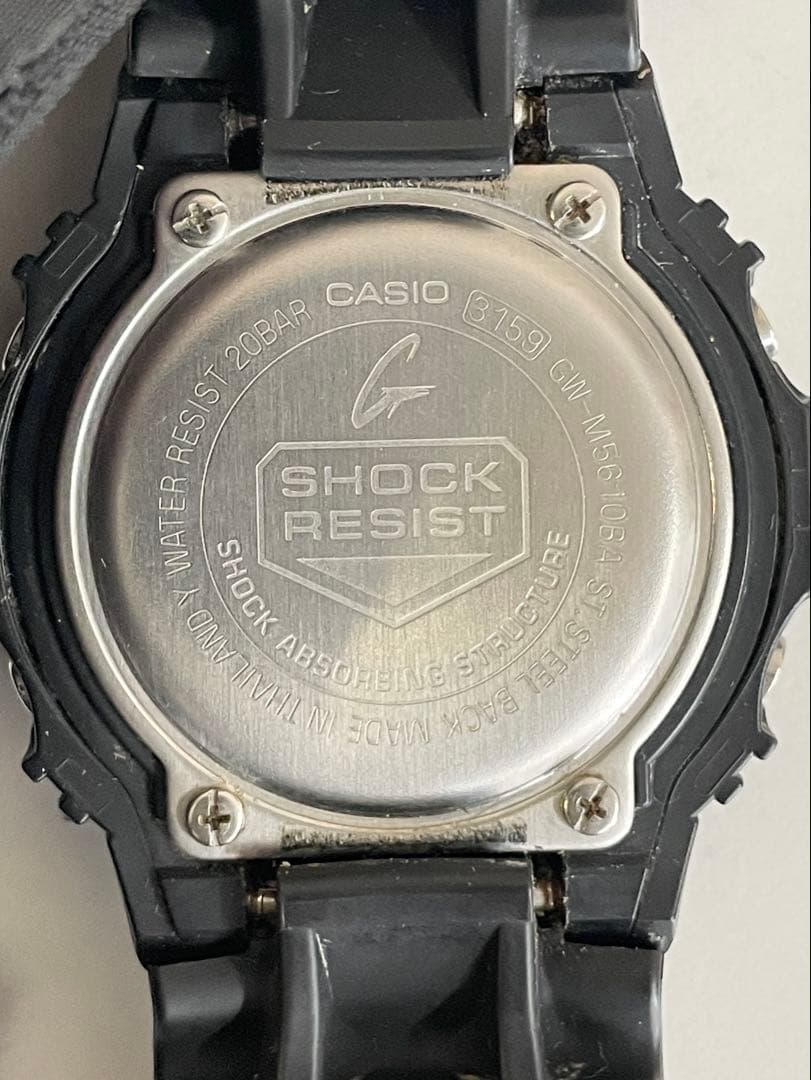 動作良好 CASIO G-SHOCK PROTECTION GW-M5610BA