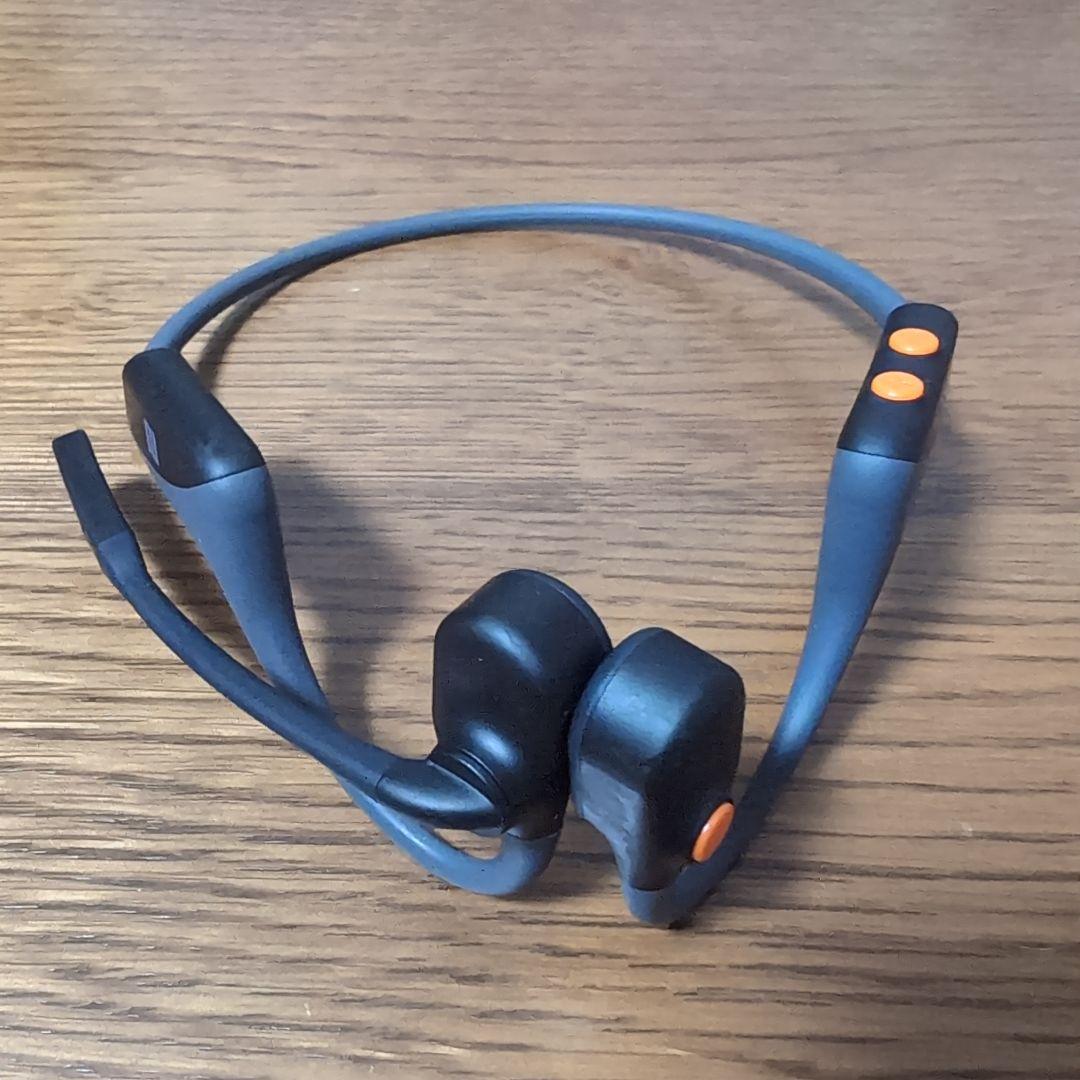 【AFTER SHOKZ】OPENCOMM 骨伝導イヤホン 専用ケース付き