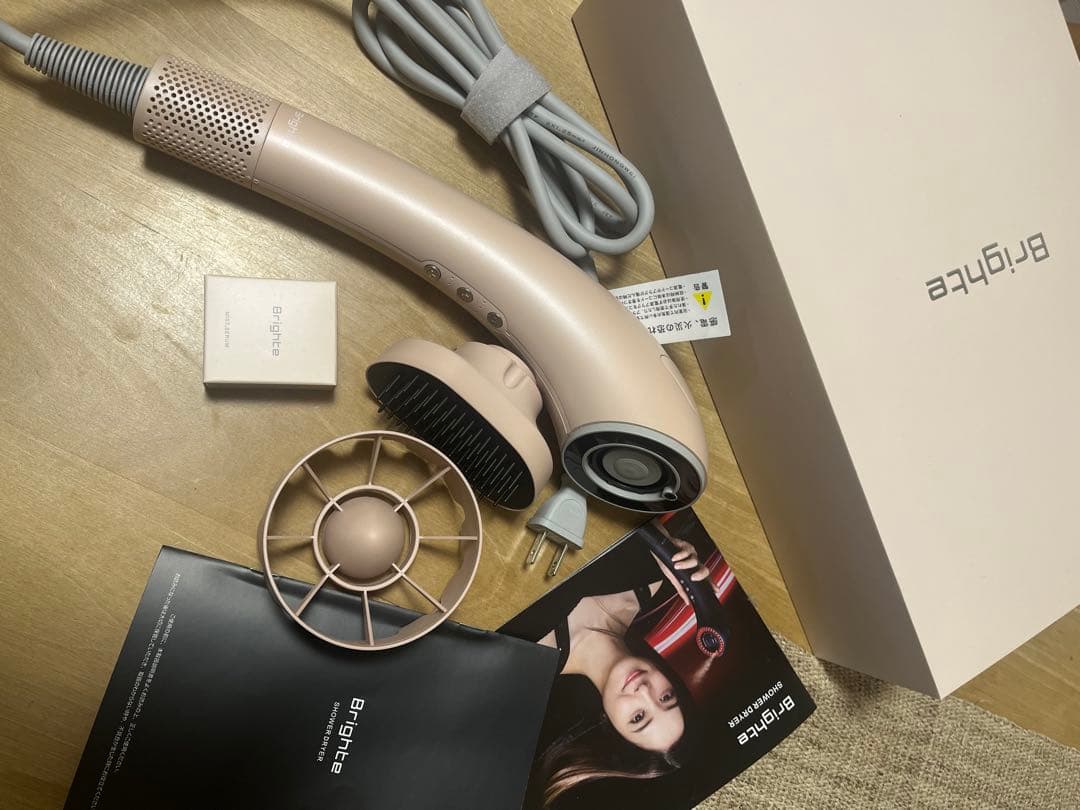 Brighte Shower Dryer ピンク