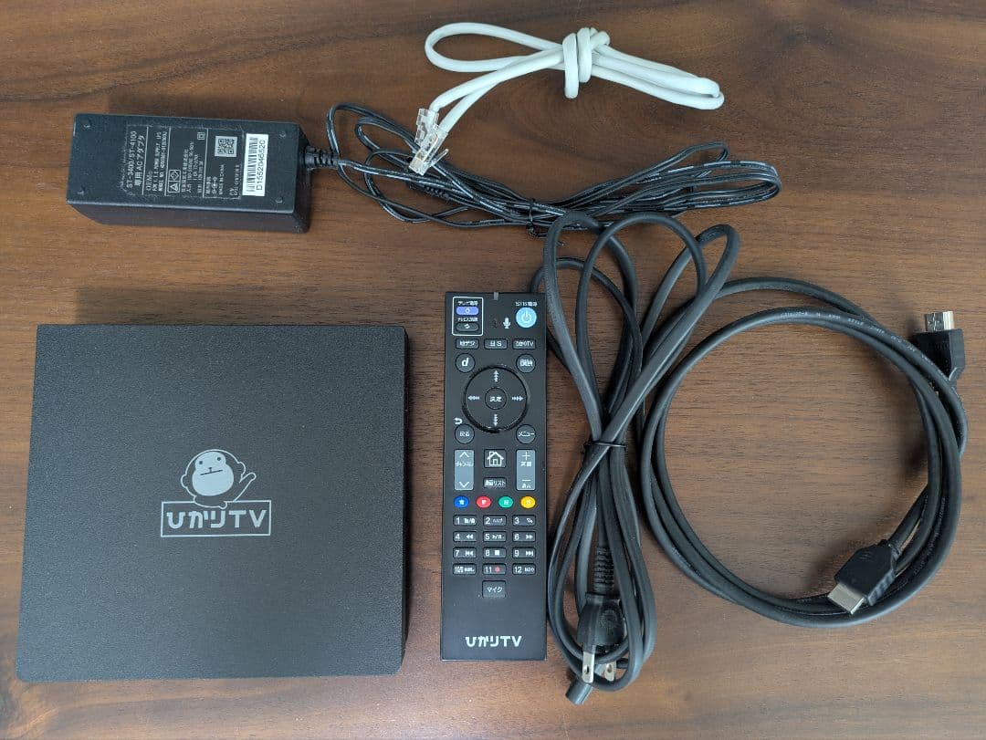 ひかりTV チューナー ST3400 リモコン付き