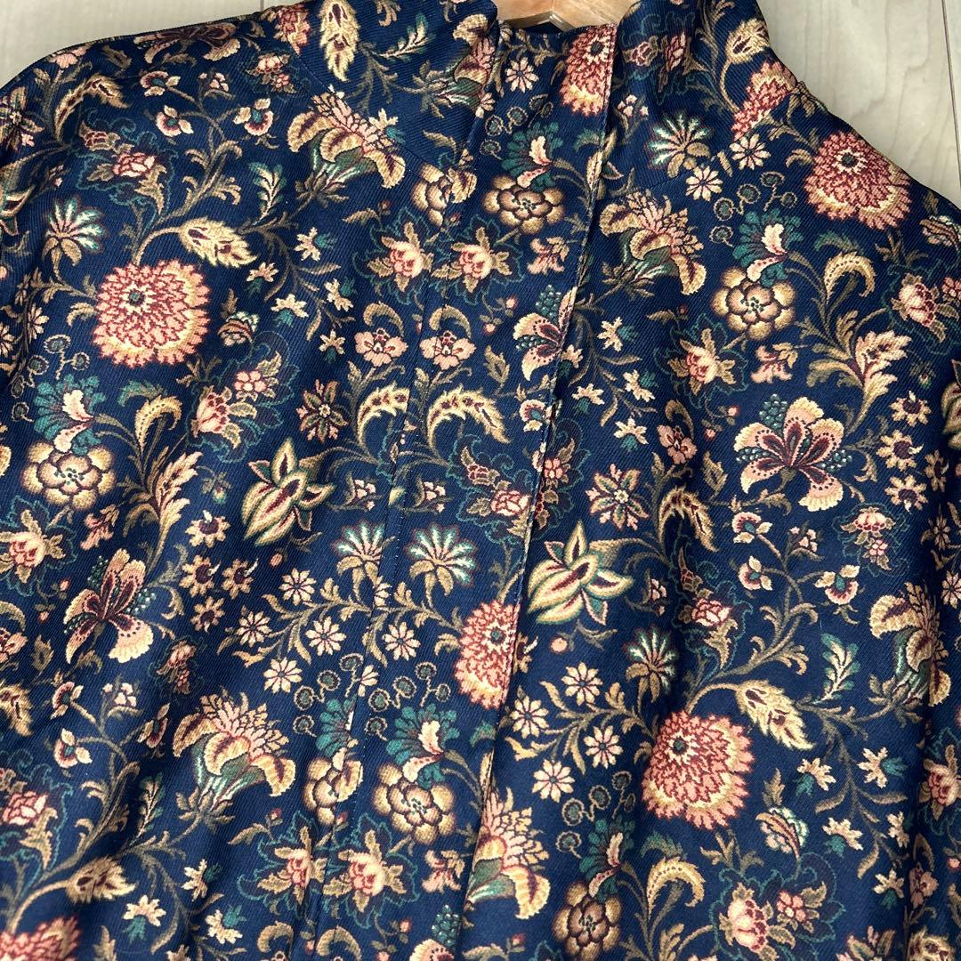 希少✨フェリシモ MEDE19F ミュルーズモダン リバーシブル 中わたブルゾン