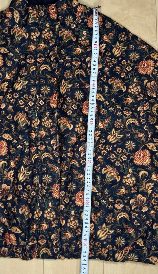 希少✨フェリシモ MEDE19F ミュルーズモダン リバーシブル 中わたブルゾン