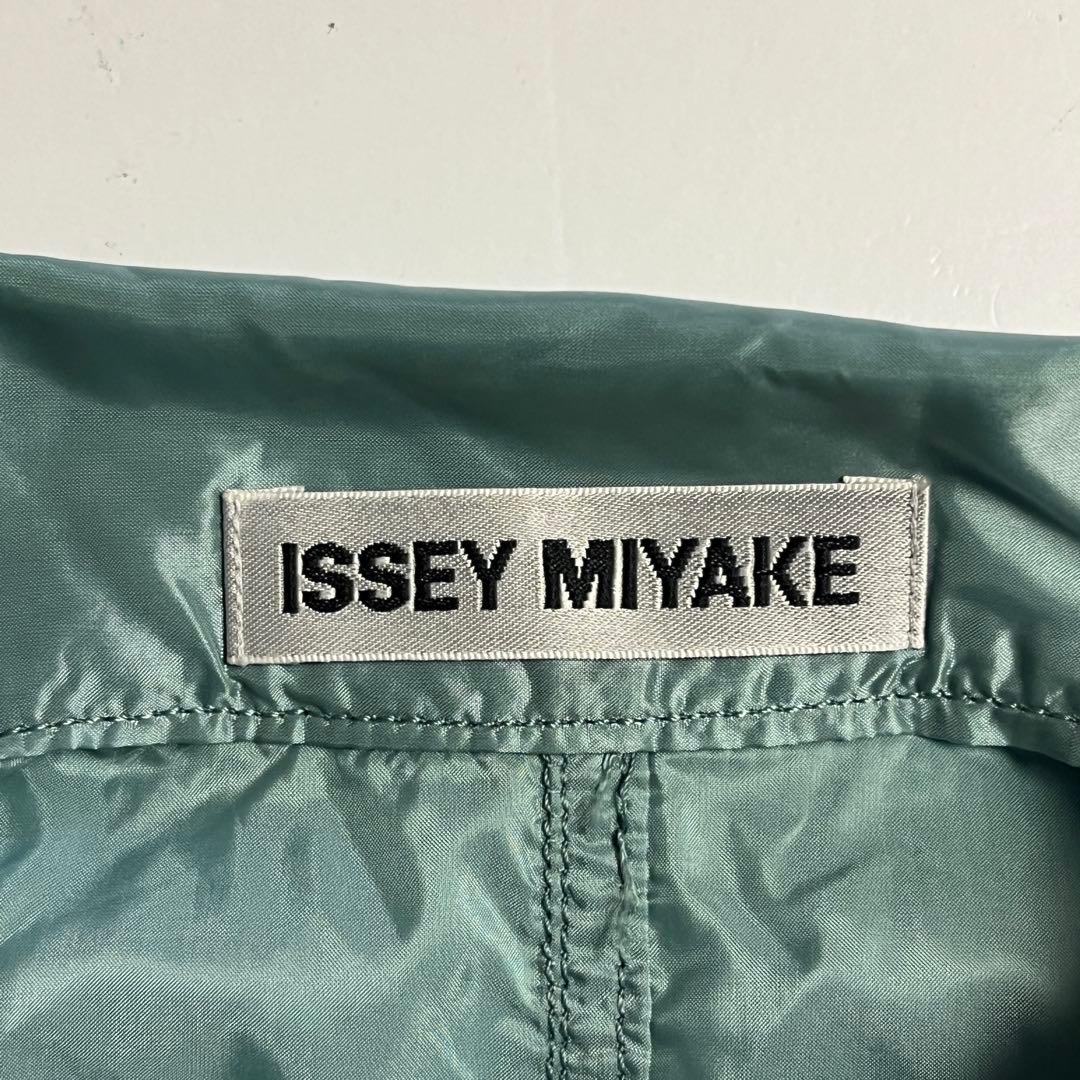 【04ss】ISSEY MIYAKE ミリタリー ナイロン チュニック