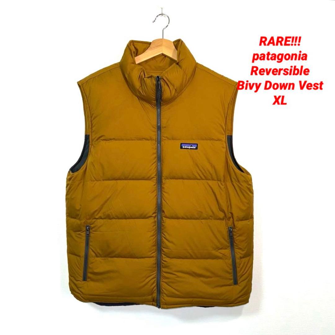 レア！美品！　パタゴニア　ビビー　リバーシブル　ダウンベスト　XL