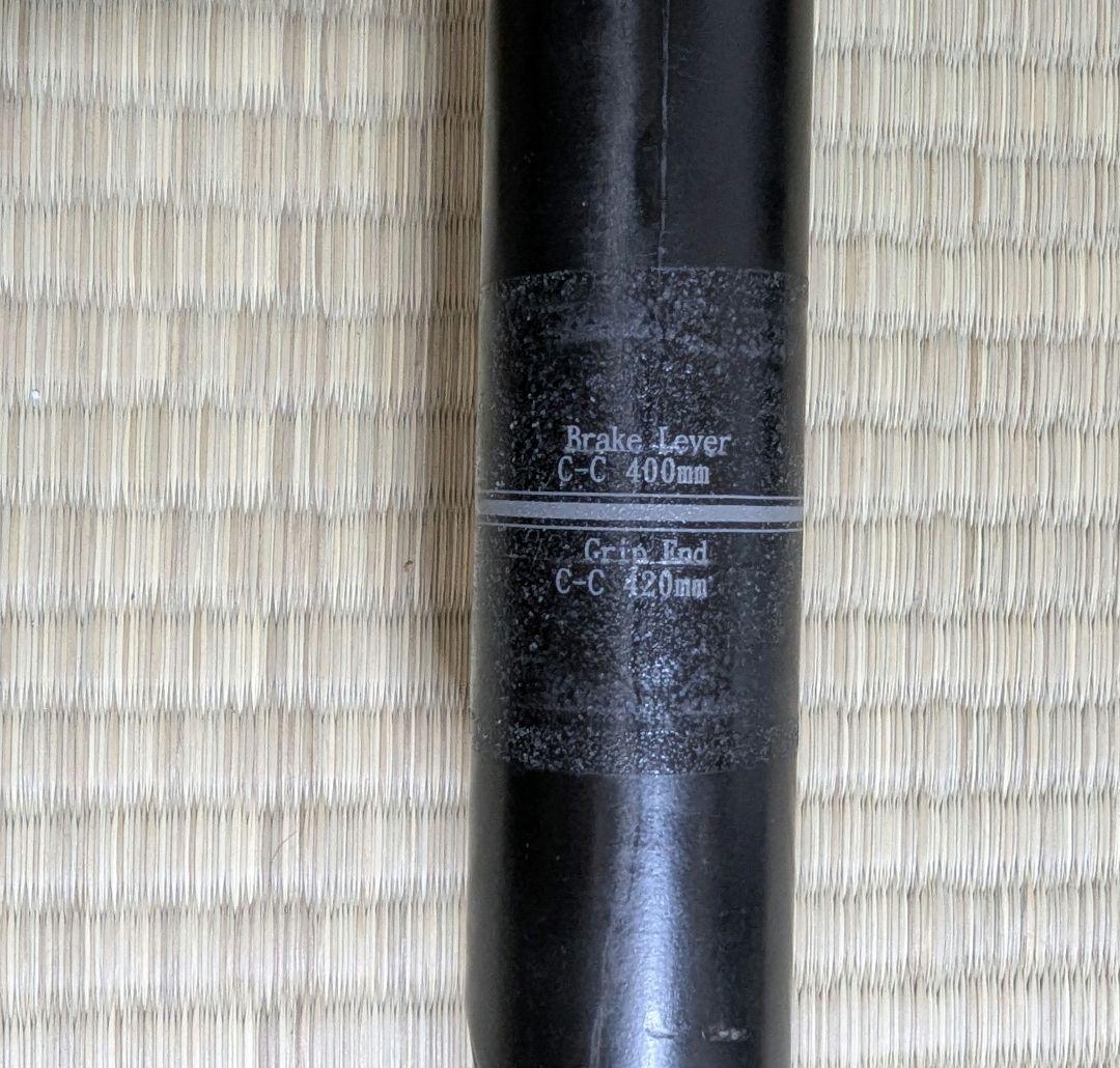 カーボンハンドル 400mm ワンバイエス　グランモンロー　傷あり