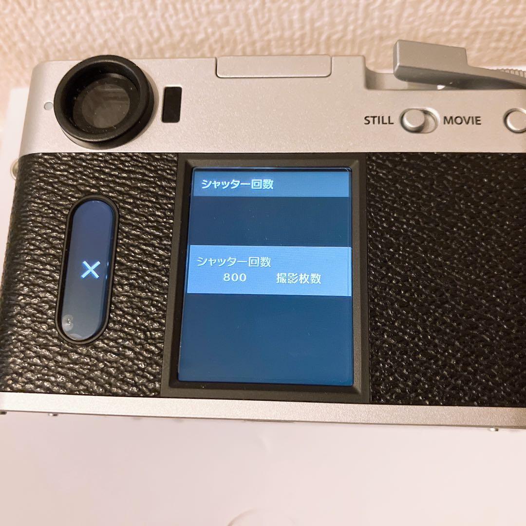 【美品】【値下げ交渉不可】Fujifilm Xhalf シルバー、おまけ付き