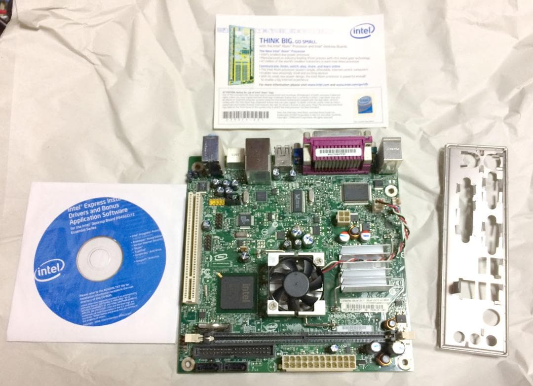 mini-ITXボード Intel Atom330 D945GCLF2