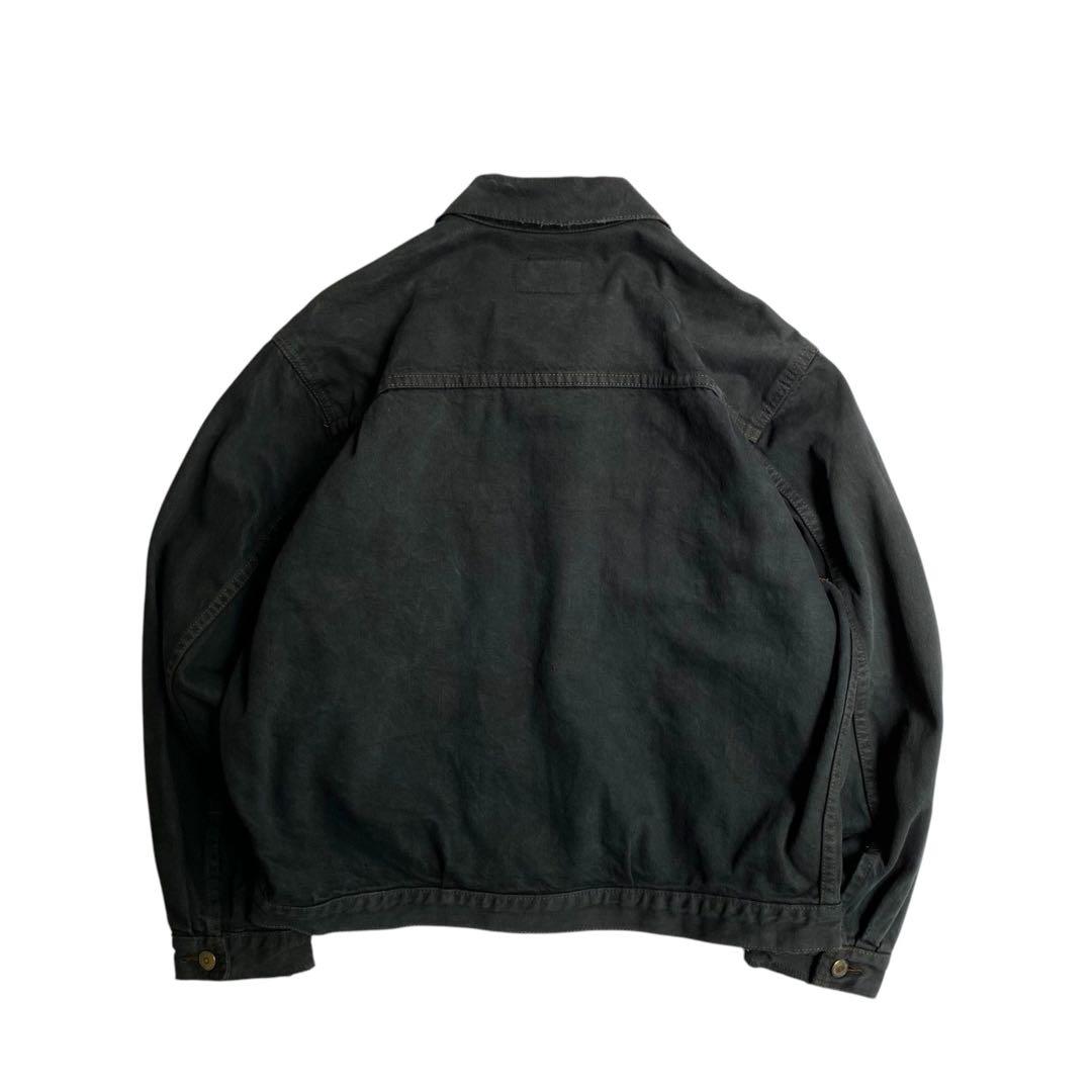 【LEVI'S】80sリーバイス 2nd オレンジタブ ブラックデニムジャケット