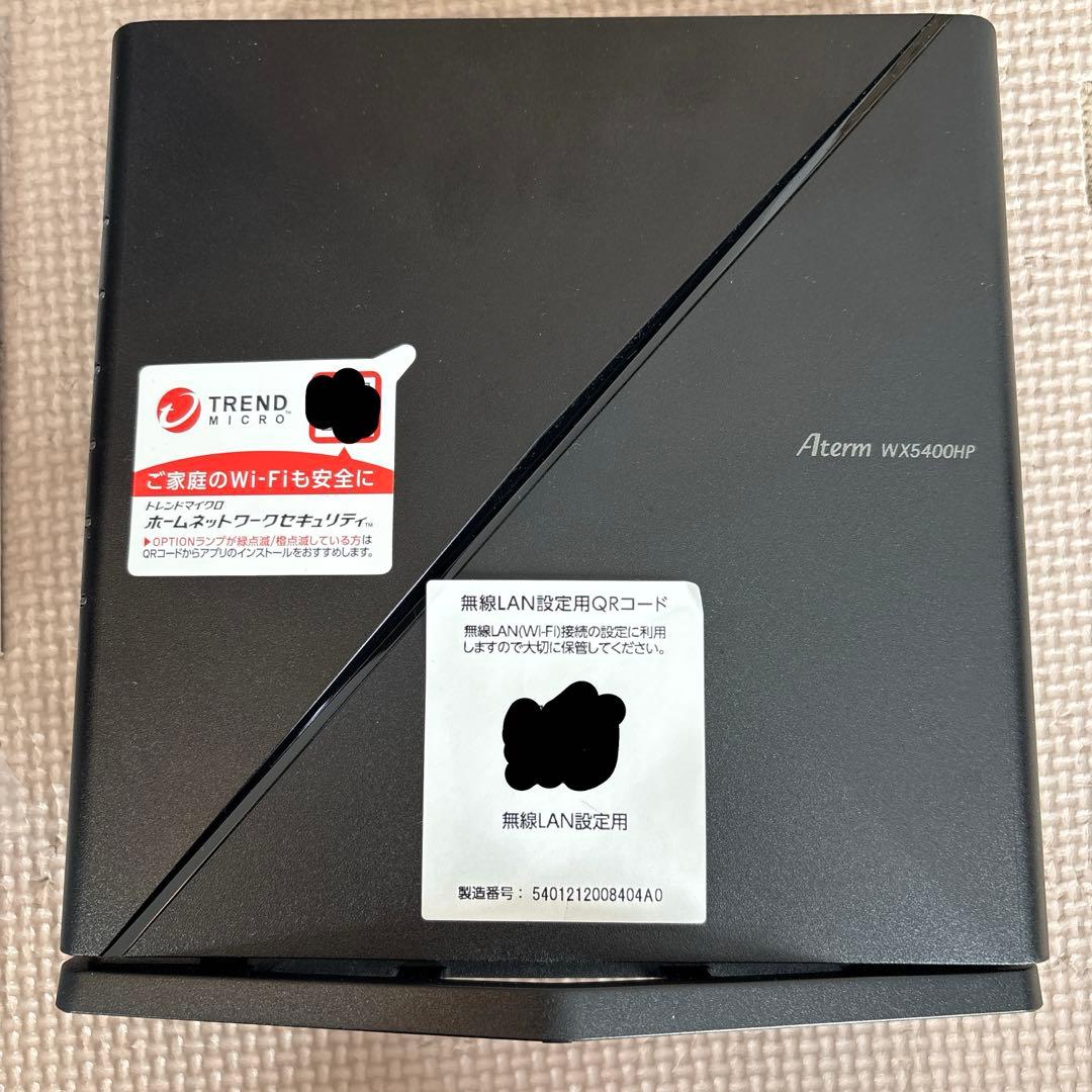 NEC Aterm PA-WX5400HP 無線LANルーター