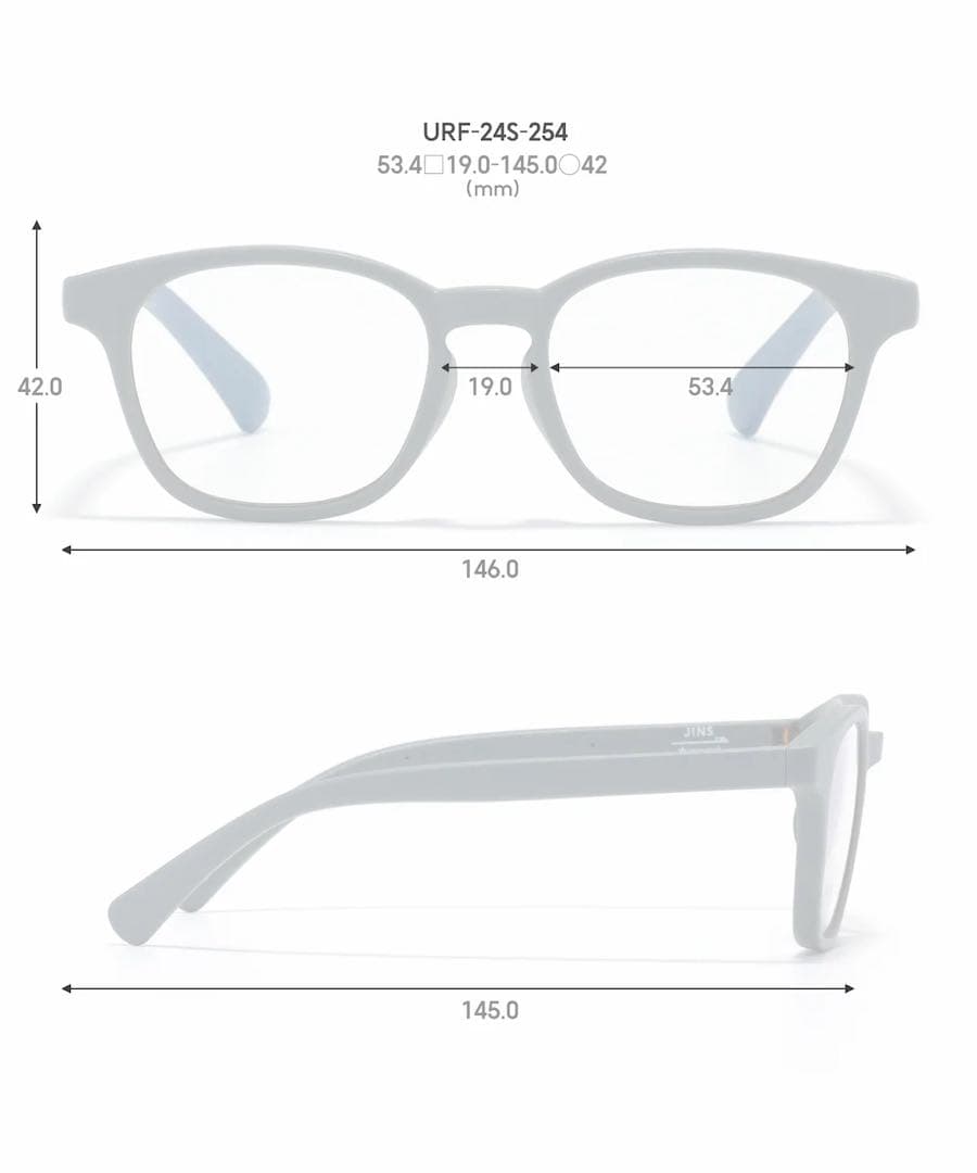 JINS ×  Peak Rubber SUNGLASSES