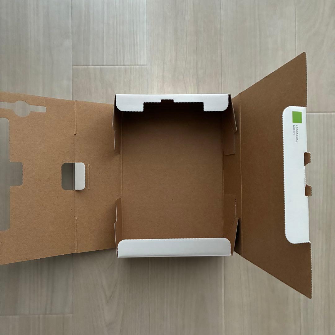 INFOBAR2 ミドリ 本体、箱、取説、付属品（送料込み）