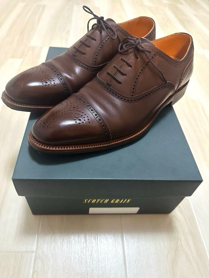 スコッチグレイン オデッサⅡ ダークブラウン 26cm