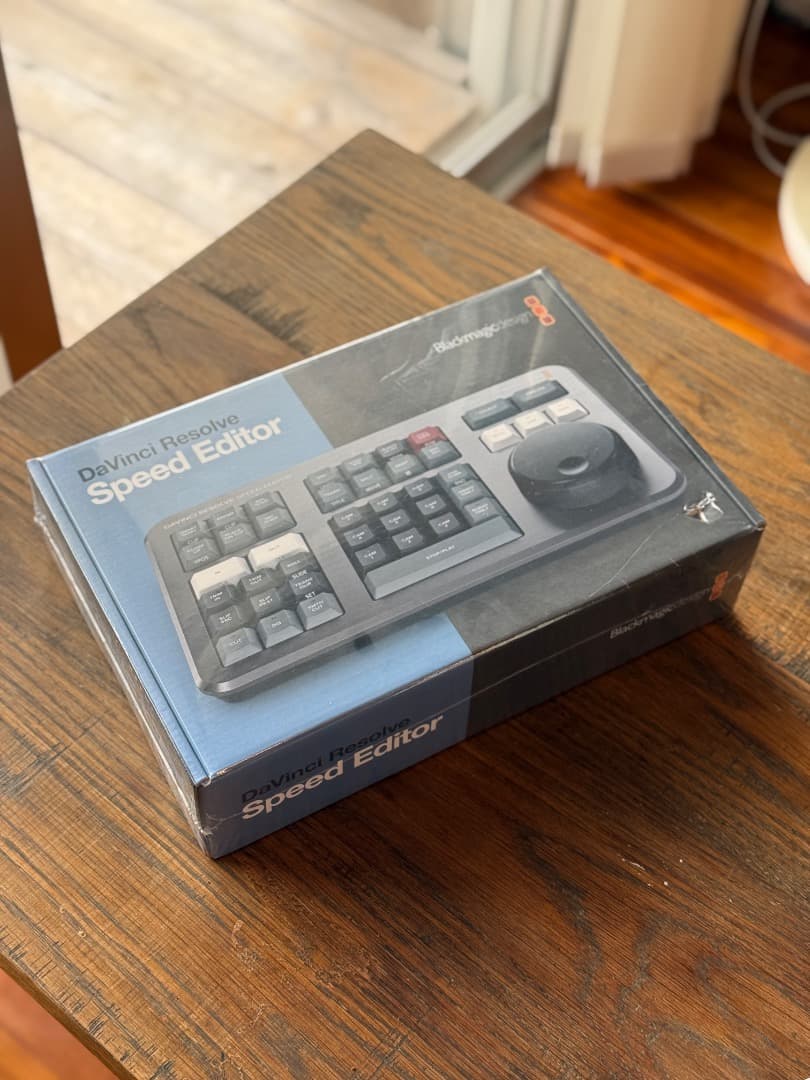 【新品未開封】DaVinci Resolve Speed Editor