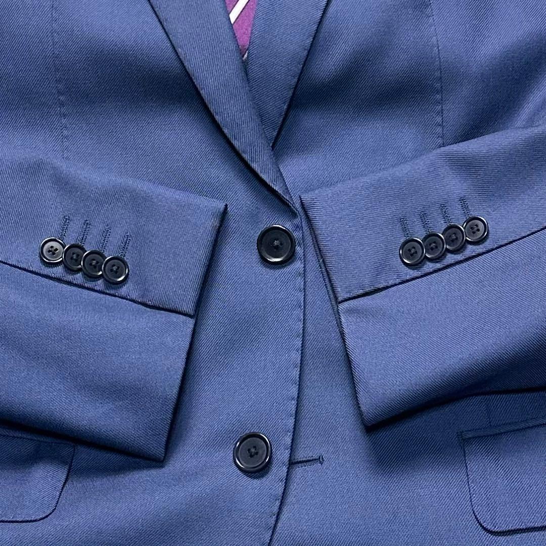 極美品 トゥモローランド ピルグリム 高級生地 セットアップ ネイビー 48