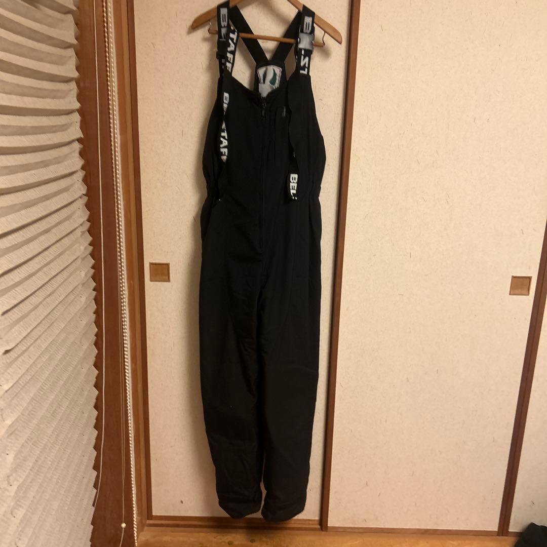 BELSTAFF ブラックオーバーオールL バイクプロテクター