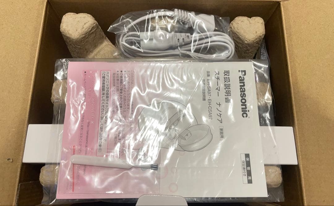 【新品未使用】Panasonic ナノケアEH-CSA97　美顔器