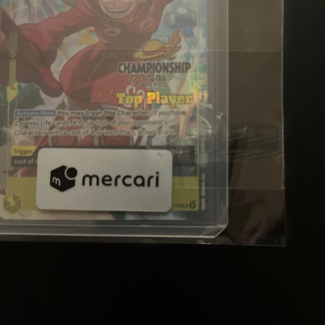 ワンピース カードゲーム one piece luffy top player championship
