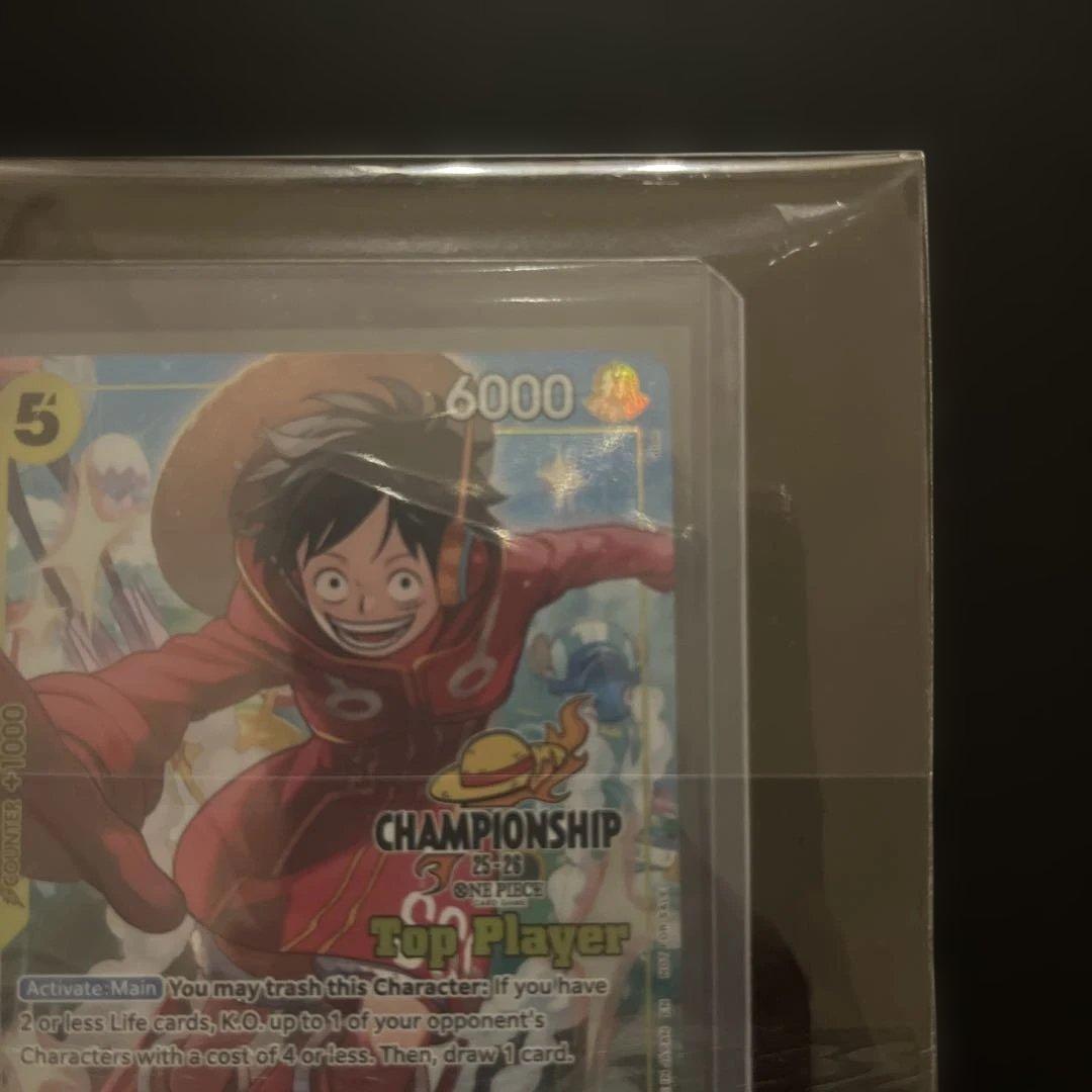 ワンピース カードゲーム one piece luffy top player championship