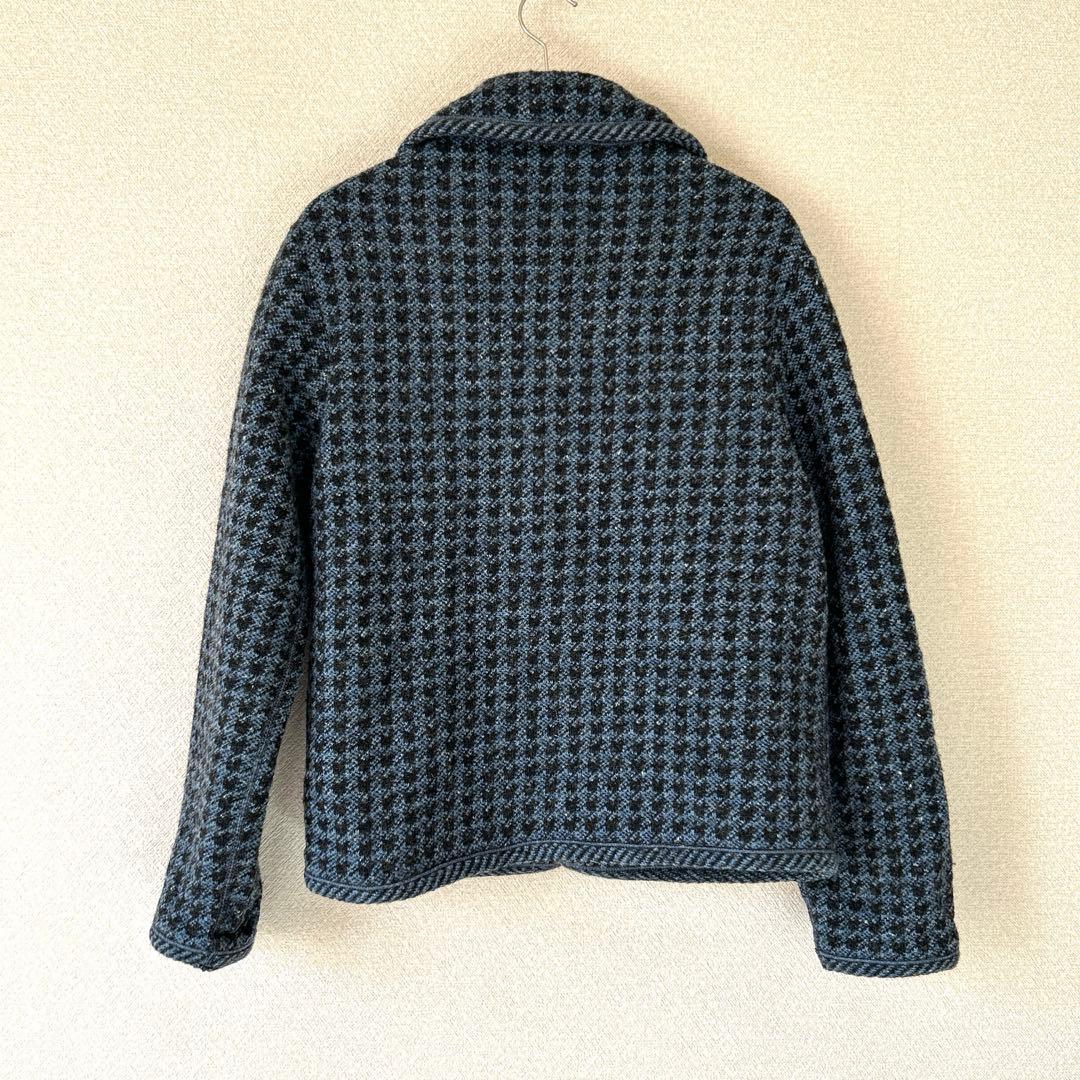 45R　シェットランドツイードニットジャケット
