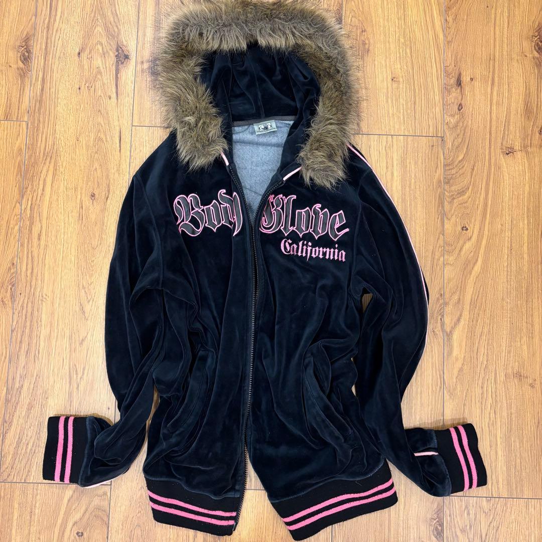 平成ギャル　ファーパーカー　y2k グランジ　姫ギャル　マクブリング　ベロア