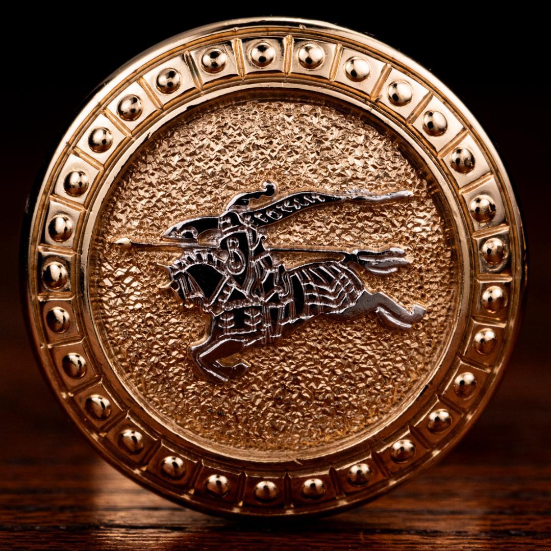 【英国王室御用達】 バーバリー ナイト カフリンクス Burberry