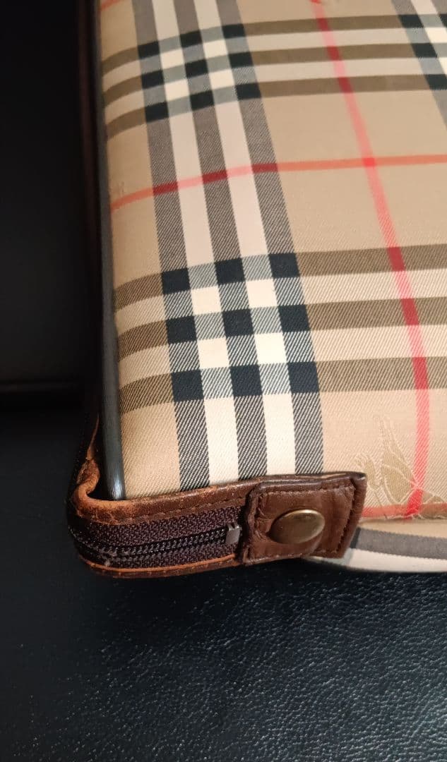 【希少/美品】Burberrys ヴィンテージ ガーメントバッグ ノバチェック