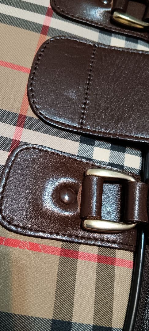 【希少/美品】Burberrys ヴィンテージ ガーメントバッグ ノバチェック