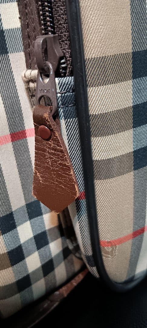 【希少/美品】Burberrys ヴィンテージ ガーメントバッグ ノバチェック