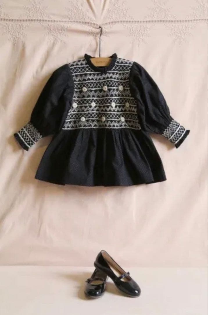 ⭐︎希少⭐︎Bonjour diary handsmock blouse10Y