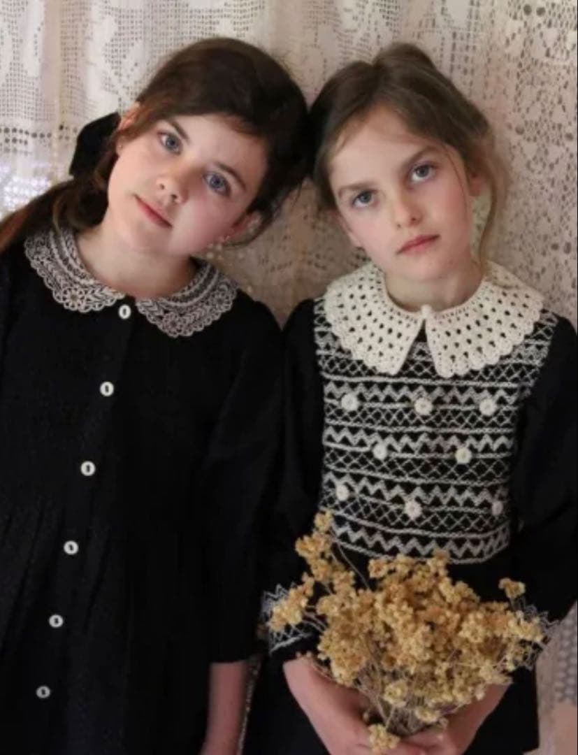 ⭐︎希少⭐︎Bonjour diary handsmock blouse10Y