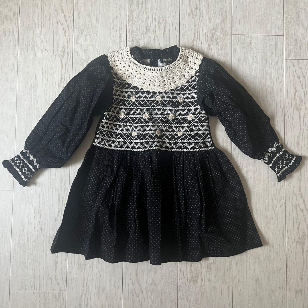 ⭐︎希少⭐︎Bonjour diary handsmock blouse10Y