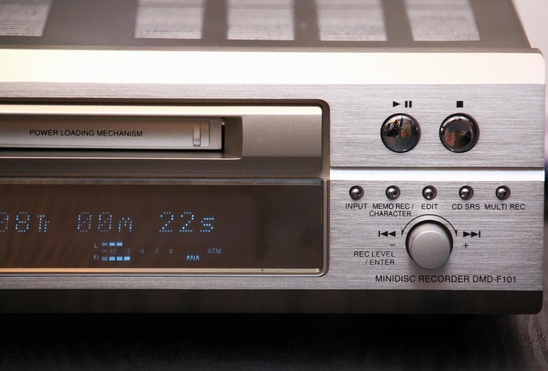 DENON DMD-F101 MDデッキ　MDプレイヤー/レコーダー　 完動品