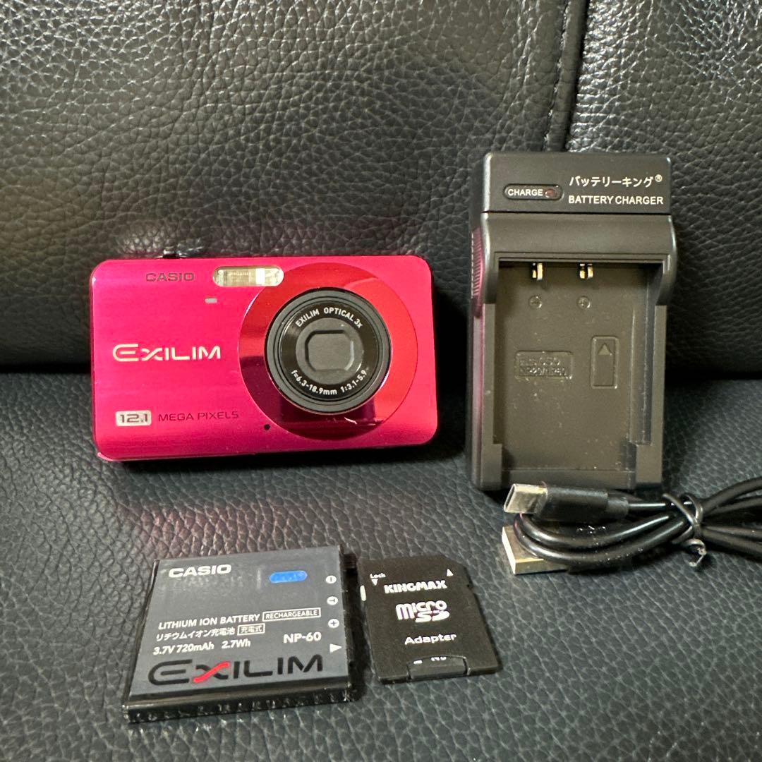 CASIO EXILIM EX-Z90 ピンク 動作確認済　中古良品