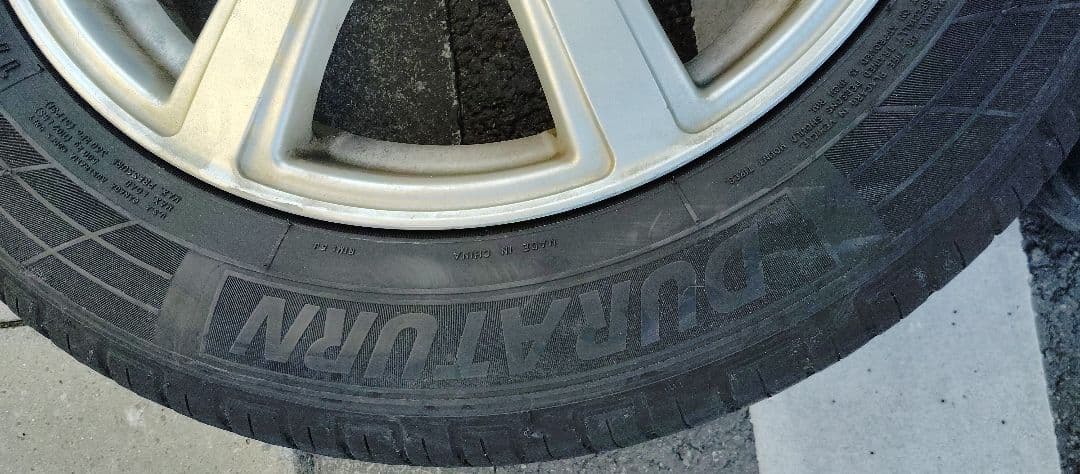 ジャンク 15インチ 夏タイヤ・ホイールセット