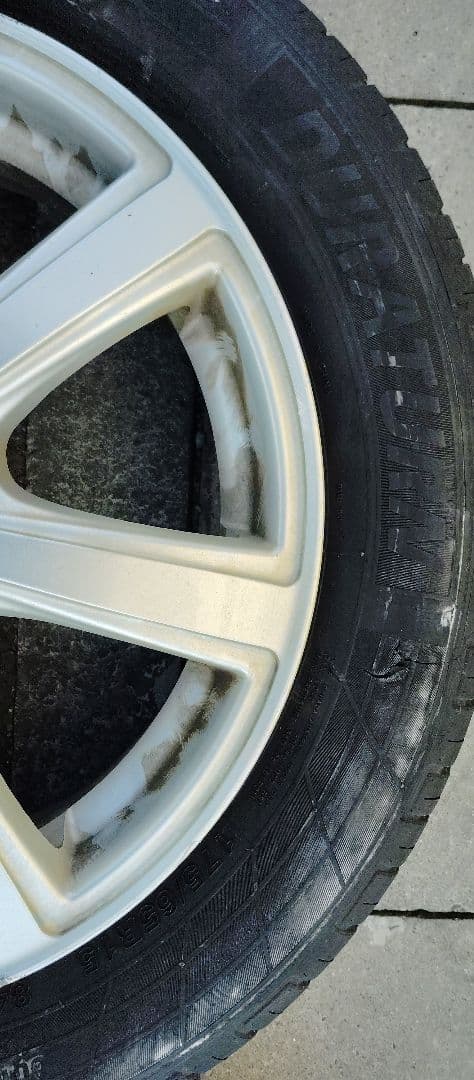 ジャンク 15インチ 夏タイヤ・ホイールセット
