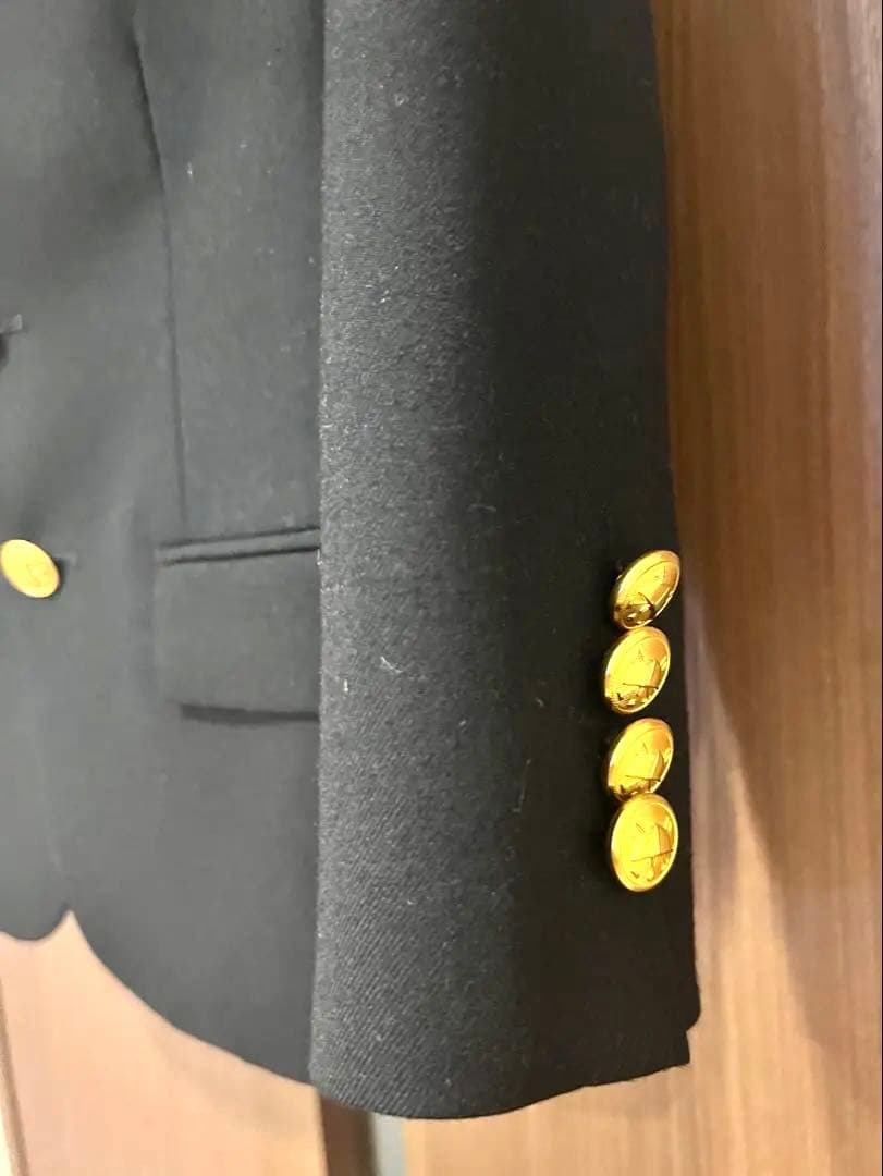 ラルフローレン 110上下セット金ボタン紺ブレ 七五三