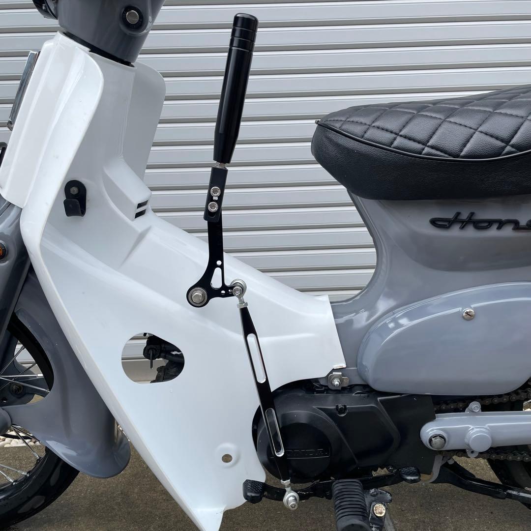 スーパーカブ用リンク式ハンドシフト（ジョッキーシフト）キット
