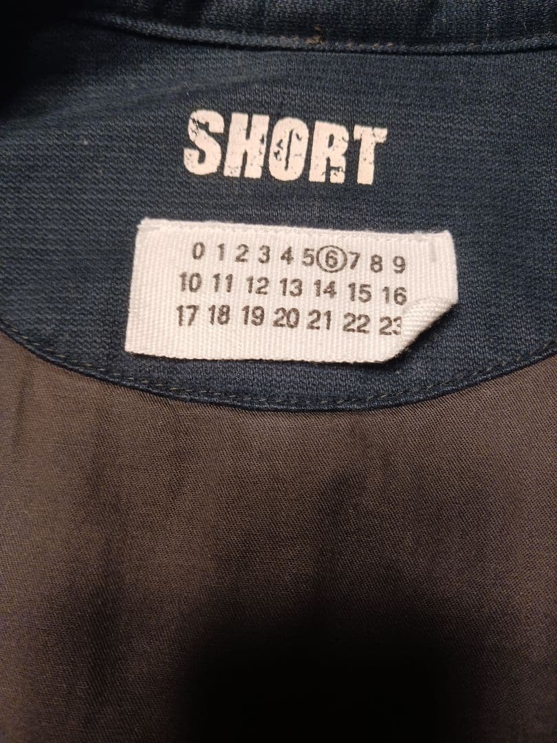 マルタンマルジェラ　コットンライダースジャケット2001年秋冬　　　 アーカイブ