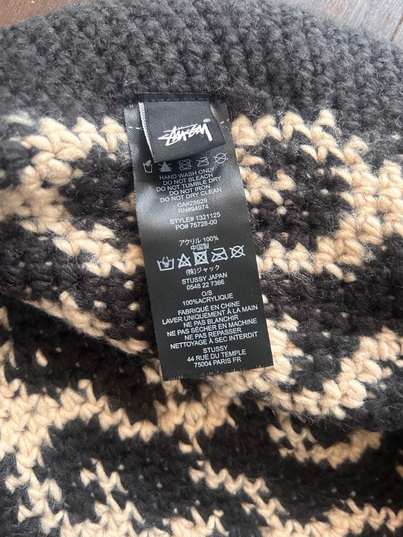 【希少】stussy ステューシー　バケットハット　クラッシャーハット