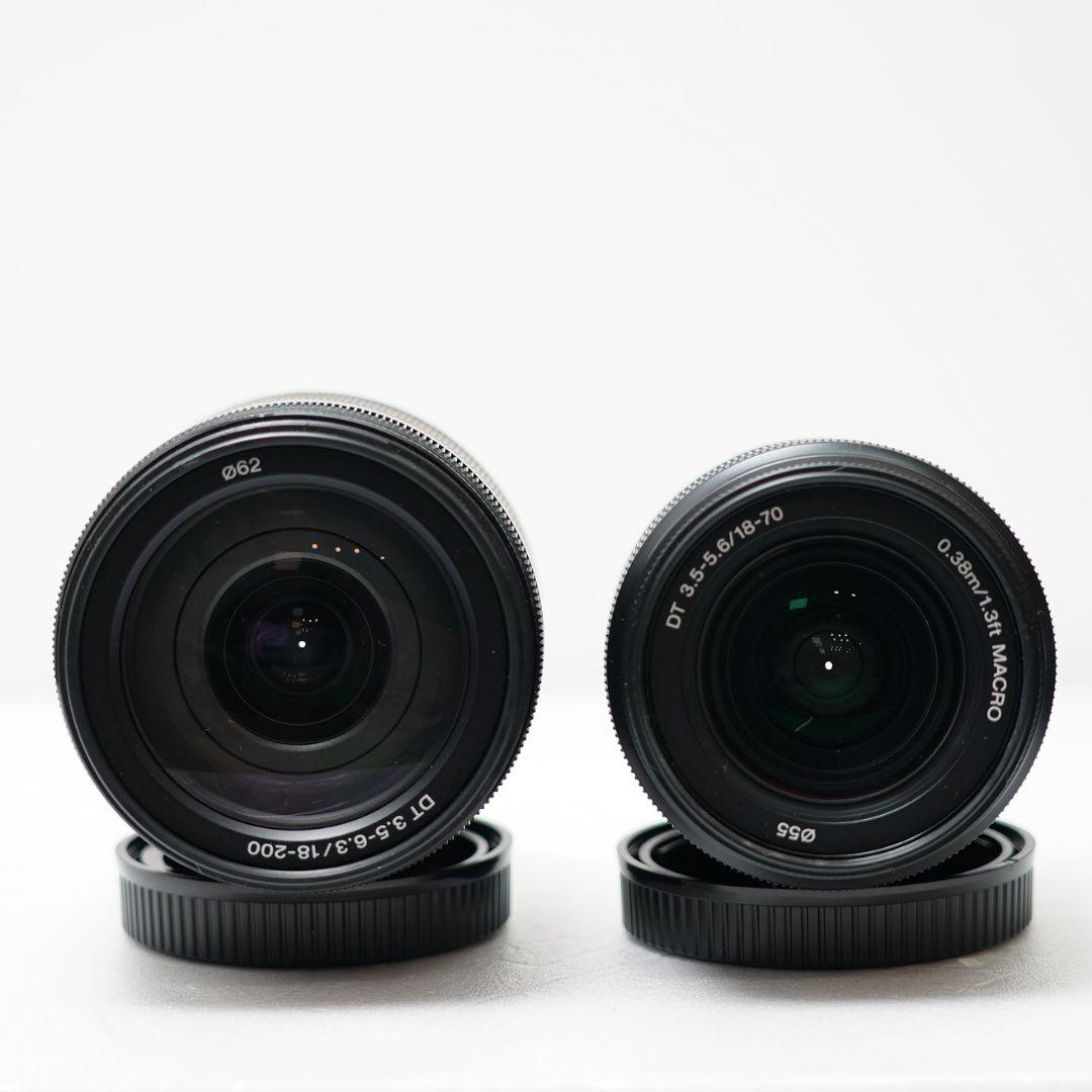 ✨フルセット✨SONY α200 ダブルズームレンズセット