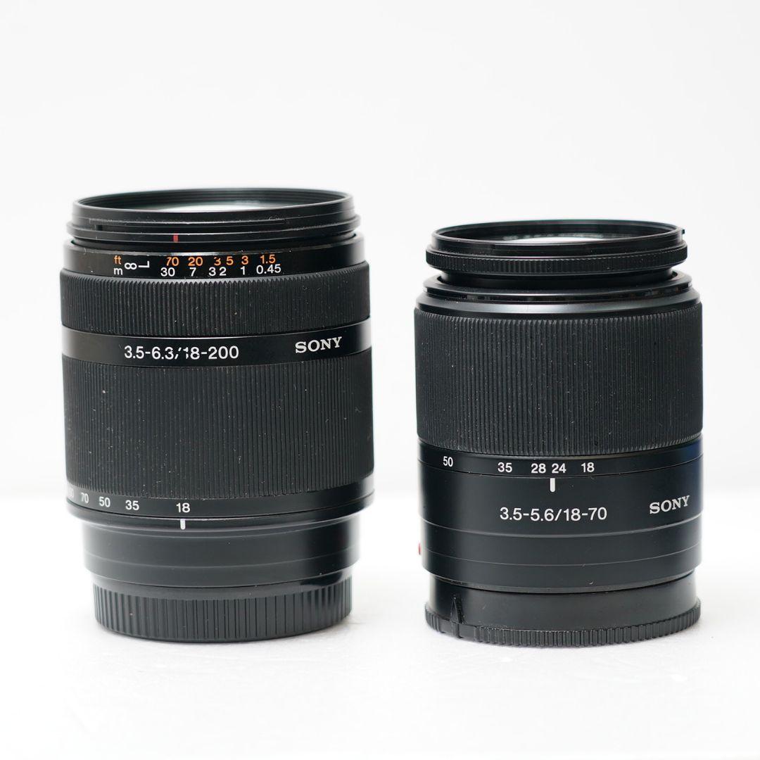 ✨フルセット✨SONY α200 ダブルズームレンズセット