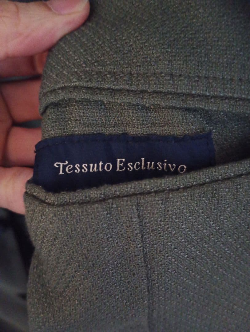 【最終値下げ】ラルディーニ　ジャケット　オリーブカーキ　コットン通年素材