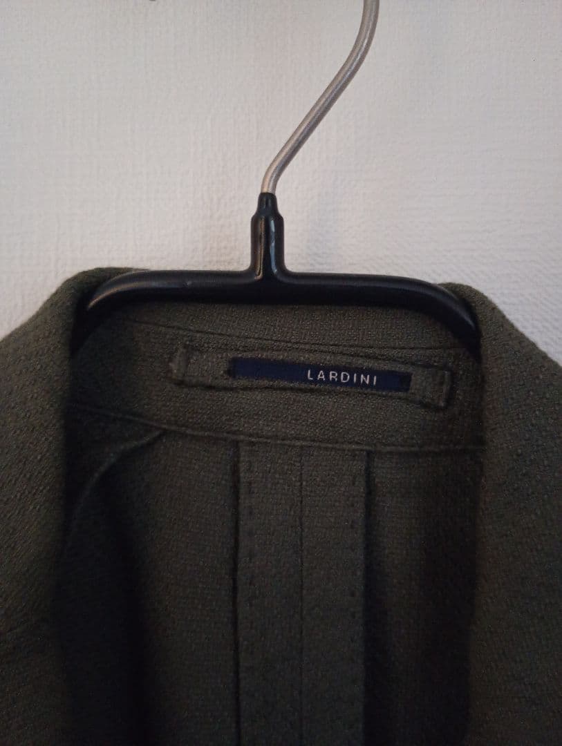 【最終値下げ】ラルディーニ　ジャケット　オリーブカーキ　コットン通年素材