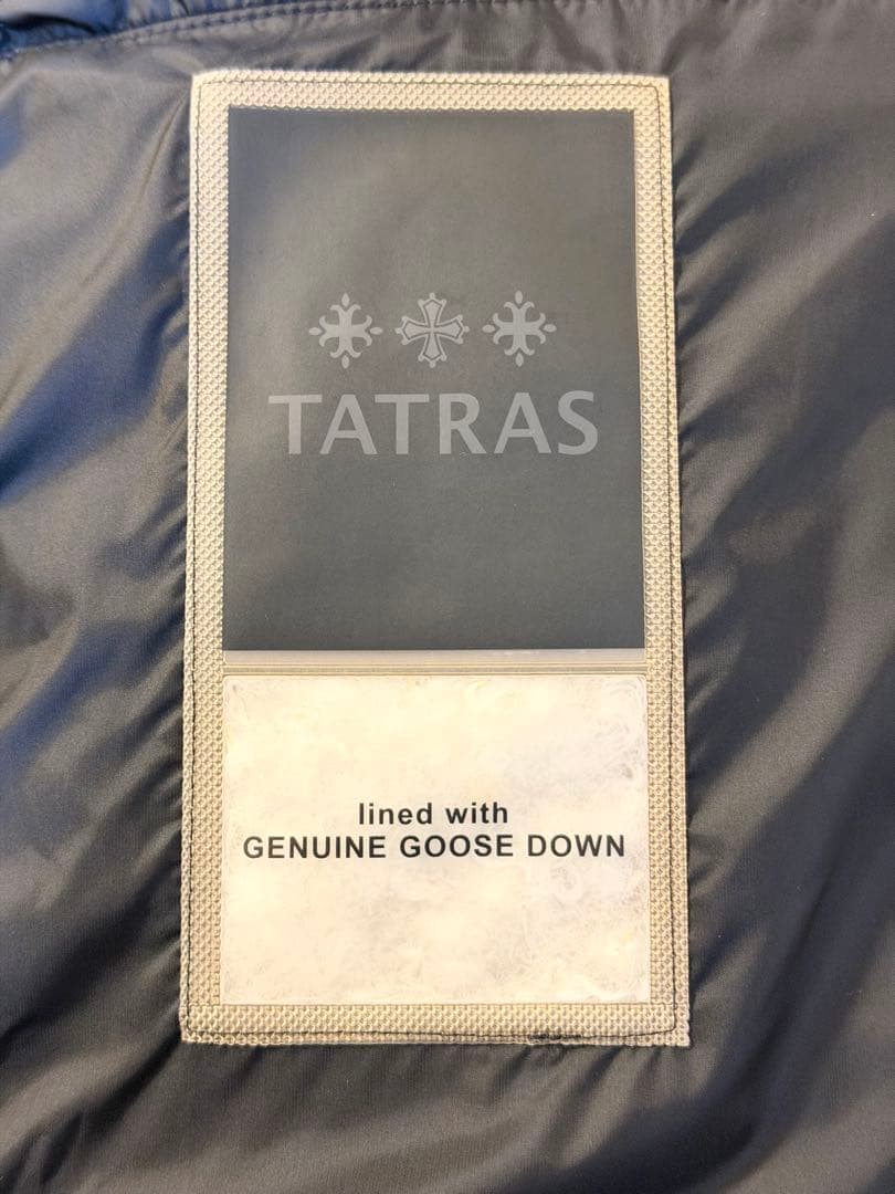 タトラス AGORDO アゴルド ダウンジャケット ブラック 01 S