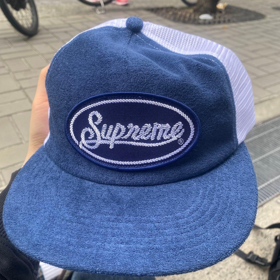 帽子 Supreme Terry Mesh Back 5-Panel \"Blue\"