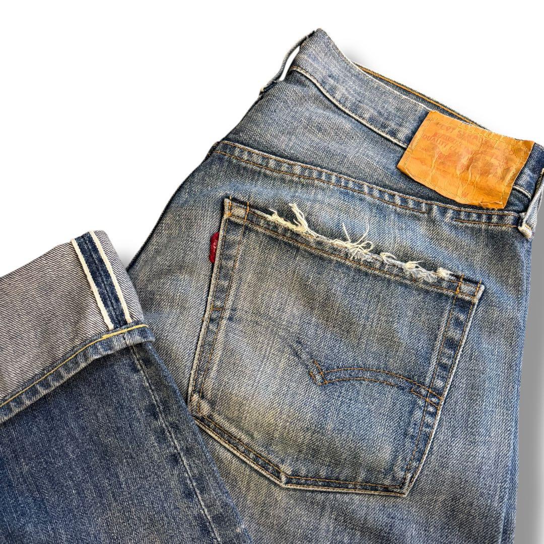 Levi's 501 リーバイス LVC 71501 鬼ヒゲ 日本製 W34